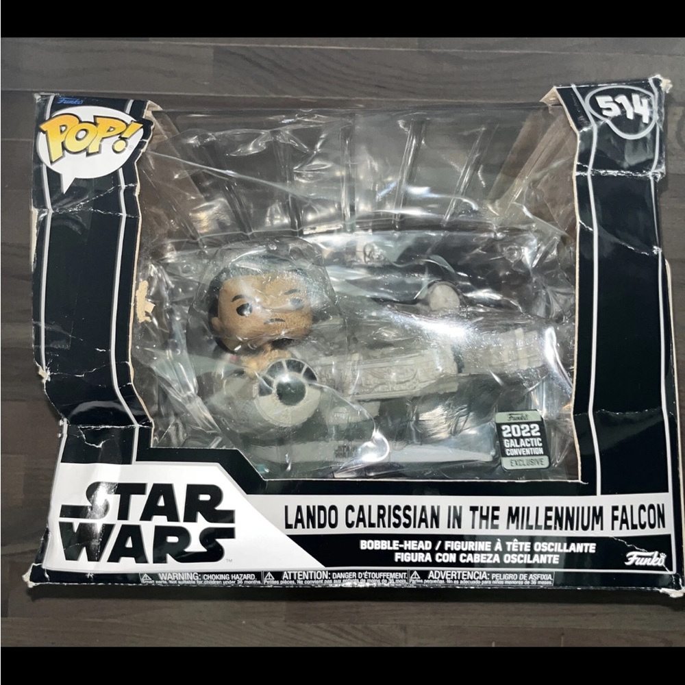 Funko Pop! Star Wars - Lando Calrissian in The Millenium Falcon #514 NIB